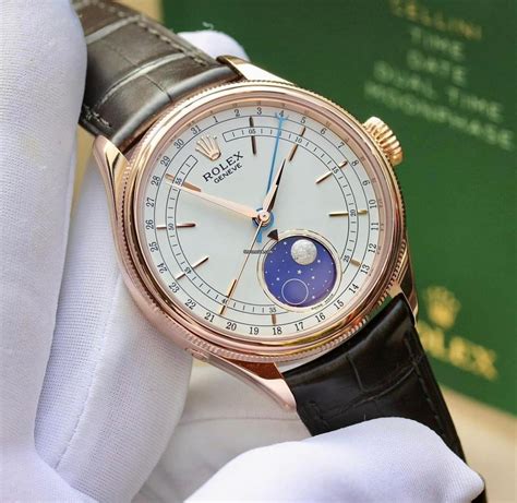 rolex cellini moonphase chrono24|rolex moonphase price.